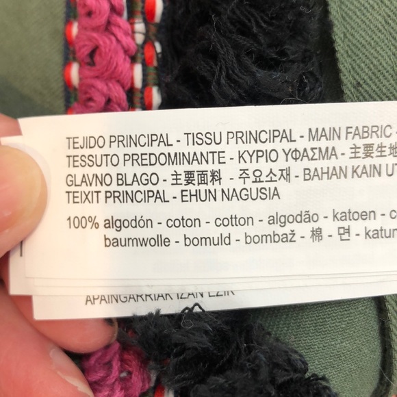 NWT Zara Fringe Embroidery Jacket. - Picture 6 of 9